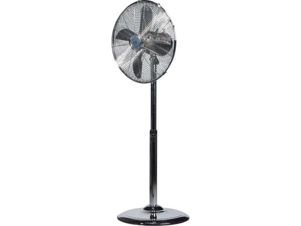 Golvventilator 40 cm krominerad