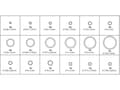 Miniatyrbild 2 av 2: Yato Set of rubber O-rings for air conditioning 270 pcs. (YT-06879)