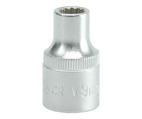 Yato YT-1271, Pistorasia, 1/2", Metrinen, 1 pää(t), 9 mm, Kromivanadiini-teräs