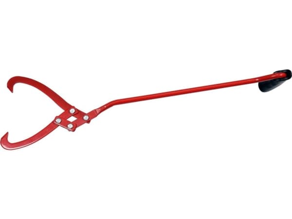 Yato YT-79907, Log tongs, Kull stål, Polyvinylklorid (PVC), Rød, 275 mm, 770 mm