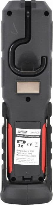 AWTools 2in1 Led-työpajalamppu 3xAA paristomagneetti 280 lumenia (AW17620)