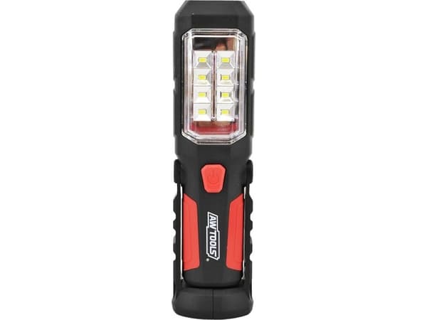 AWTools 2in1 Led-työpajalamppu 3xAA paristomagneetti 280 lumenia (AW17620)
