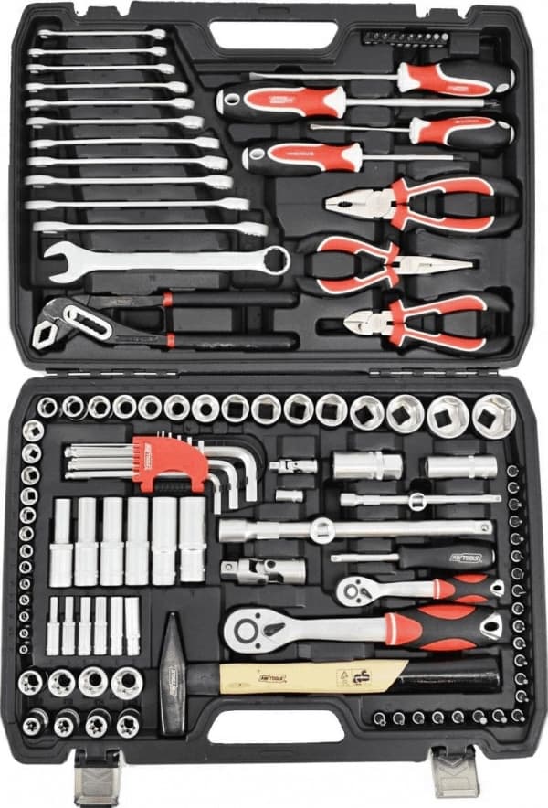 AWTOOLS WRENCH SET 122el 1/2" / 1/4" BLACK LINE