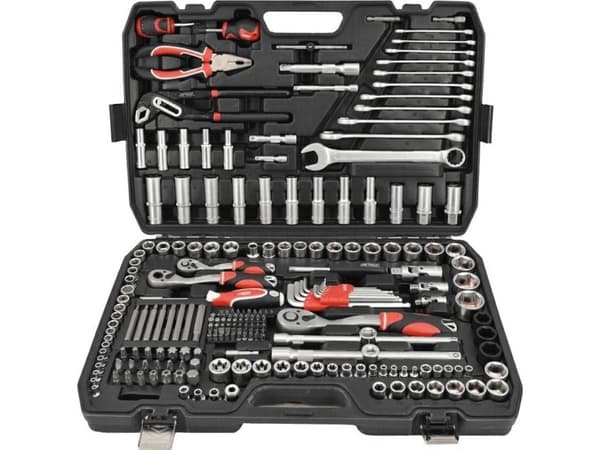 AW-Tools AWTOOLS NØKKELSETT 225el 1/2"/3/8"/1/4" Black LINE