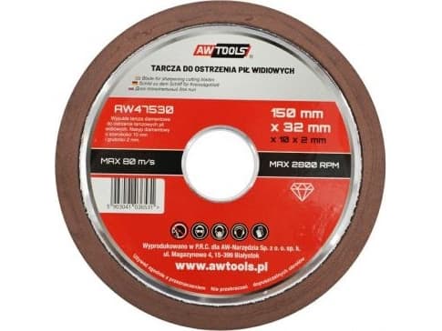AWTools skive for sliping av sager 150mm (AW47530)
