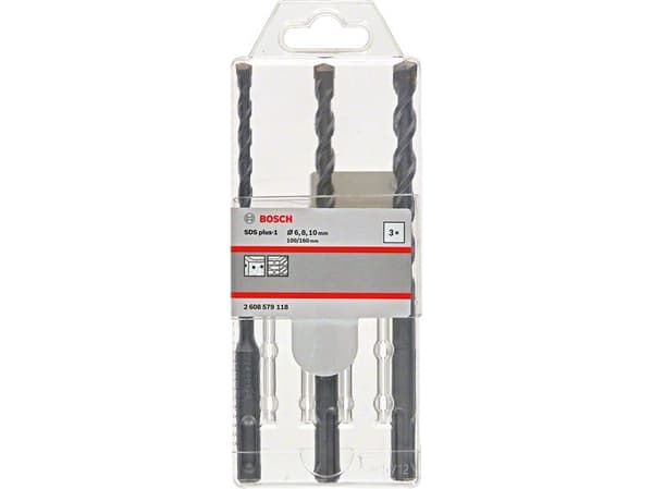 Betongbor Bosch BOSCH DRILL SDS PLUS-1 KPL. 8.6.10 B2608579118