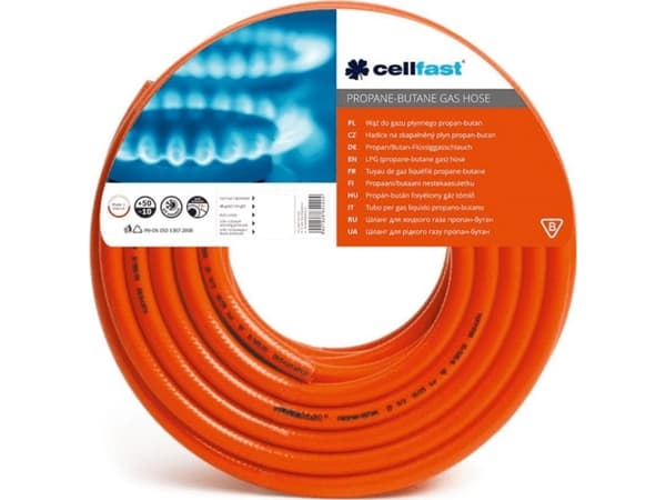 Cellfast propaani-butaanikaasuletku 9x2,5x25 m (C20-040)