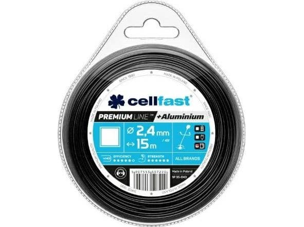 Cellfast C.ŻYŁKA TNĄCA 2,4*15m KW. PREMIUM C35-043