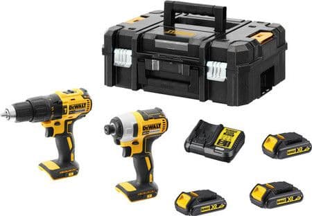 Dewalt combo kit 18V DCD778, DCF787, 3xDCB181 1.5Ah, DCB113, TSTAK II