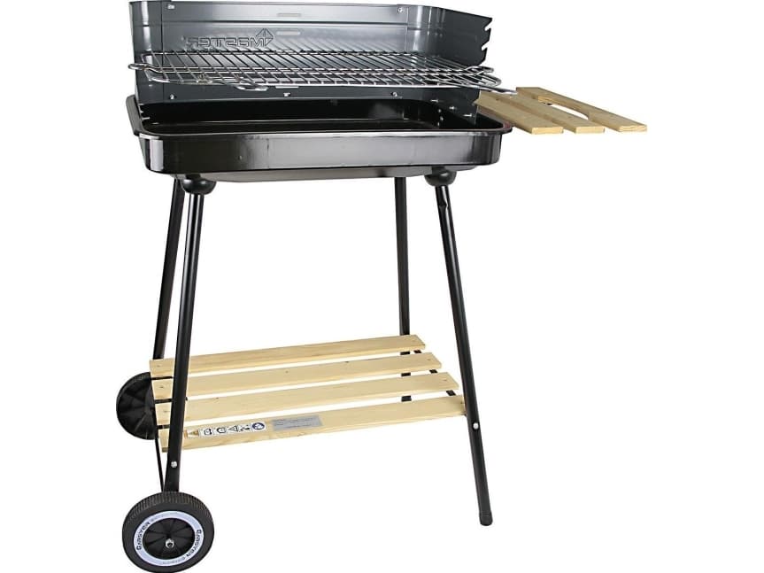 Master Grill Party Master Grill RECTANGULAR GRILL WITH SIDE SHELF MG905