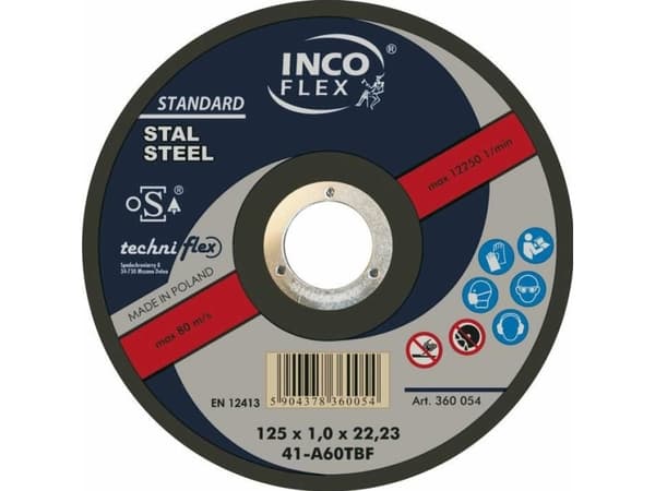 TECHNIFLEX-LEVY METALLIN HIONTA INCOFLEX 125 * 6,5 M275-125-6,5-22A24S