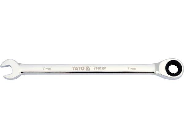 Yato Ratchet ringnyckel med spärr 7mm (YT-01907)