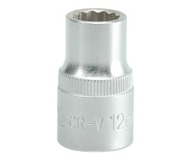 Yato YT-1274, Sokkel, 1/2", Metrisk, 1 huvud(er), 12 mm, Krom-vanadium-stål