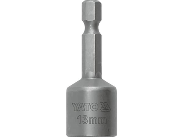 Yato YT-1501, Chromium-Vanadium Steel (Cr-V), Sekskanttange, 25,4 / 4 mm (1 / 4"), 1 stykker, 48 mm