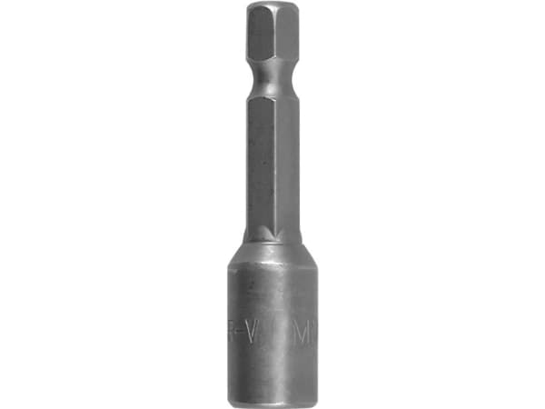 Yato YT-1513, Krom vanadium stål (Cr-V), Sekskantet skaft, 25,4 / 4 mm (1 / 4"), 1 stk, 48 mm