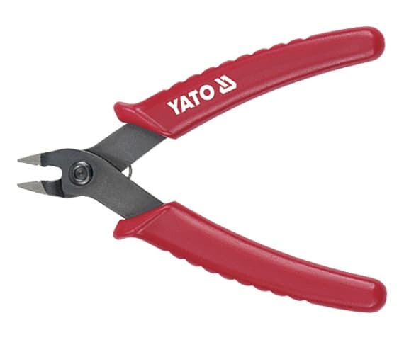 Insulated cutter with insulation stripper 125 mm [YT-2260]