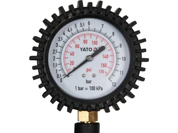 Yato YT-23703, Tilbehørssett til luftkompressor, Yato, Hankjønn, 1 stykker, 0,44 m