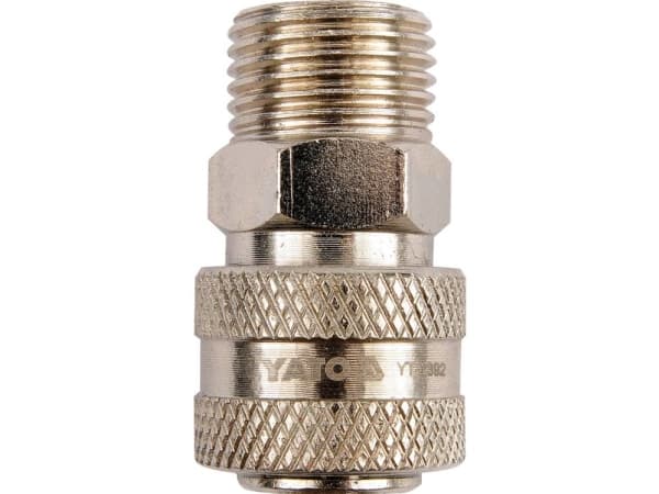 Yato YT-2392, Nikkeli, Nikkeli, Terästä, Ulkokierre, 1/2", 1 kpl