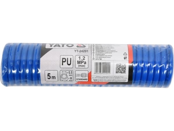 Yato YT-24201, 12 stang, Blå, 5 m, 8 mm