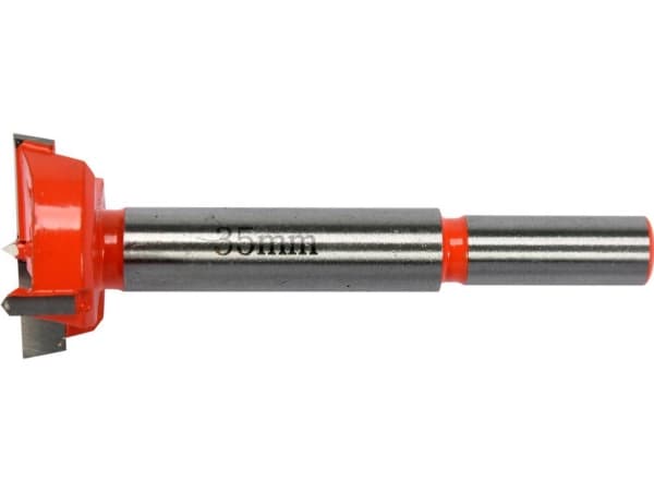 Yato YT-33011, Borr, Gångjärnsfräs, 3,5 cm, 90 mm, Plast, Plywood, Trä, 1 cm