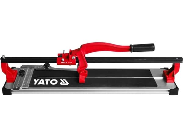 Yato YT-3708, 80 cm, 1,6 cm, Keramisk, Titan, Polyvinylklorid (PVC), Gummi, Stål, Sort, Rød, Rustfritt stål