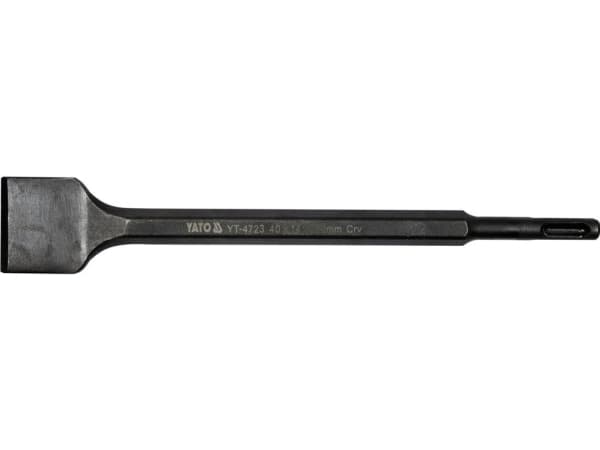 Yato YT-4723, Murermejsel, Flad mejsel, Krom-vanadium-stål, Beton, 250 mm, 40 mm