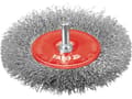 Miniatyrbilde 1 av 2: Yato YT-4758, Førpoleringsbørste, 4500 RPM, 10 cm, Rød, Rustfritt stål