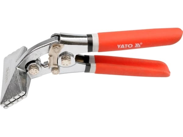 Yato YT-5140, Crimptang, 8 cm, 3,5 cm, Kull stål, Polyvinylklorid (PVC), Stål, PVC, Stål, Rød