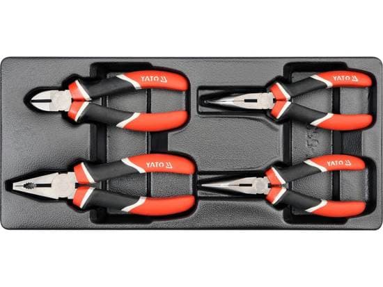 Yato YT-5534, Tångset, Polypropylen (PP), Termoplastiskt gummi (TPR), 385 mm, 175 mm, 41 mm
