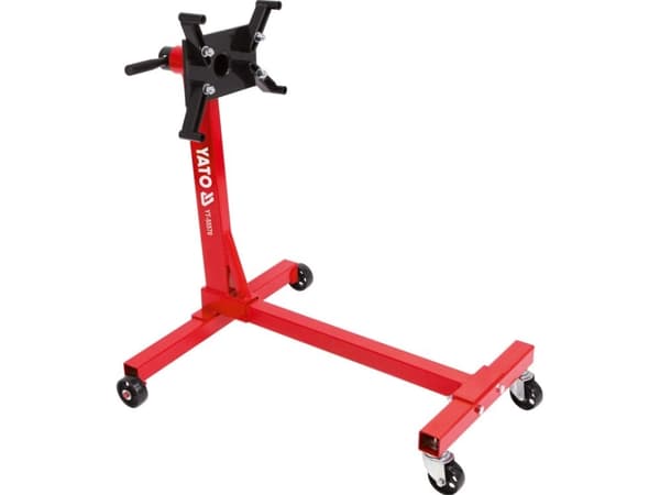 Yato YT-55570, Metall, Transportvogn, Sort, Rød, 450 kg, 4 hjul, Stål