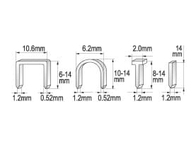 Yato YT-7001, Sort, Metallisk, Polyvinylklorid (PVC), Stål