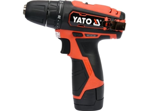 Yato YT-82901, Elektrisk skrutrekker, Pistolhåndtak, Sort, Rød, Overbelastning, IP20, 1300 RPM