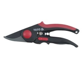Yato YT-8809, Vertikale blader, Kort håndgrep, Sort, Rød, 210 mm