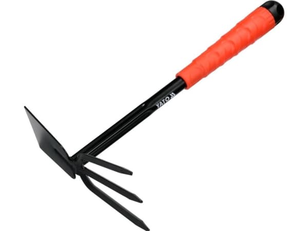 Yato YT-8867, Tryck-och-öppna, Stål, Trapetsformad, Svart, Röd, 31 cm
