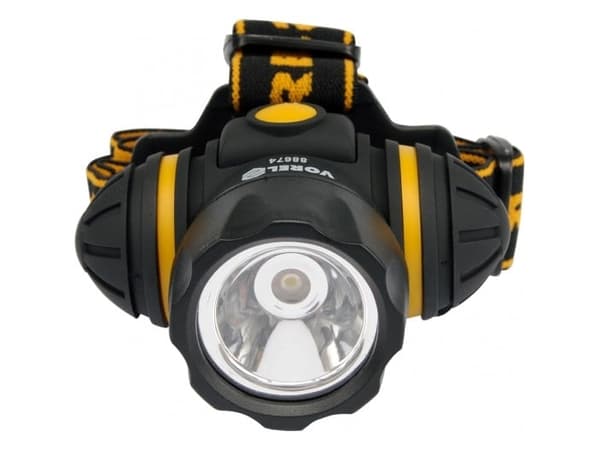 VOREL HEAD FLASHLIGHT 1 LED 1W 3 - FUNCTIONS 88674