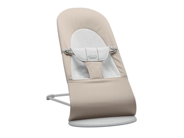 BabyBjorn Bouncer Balance Soft, Poika/tyttö, Säädettävä istuin, Kokoontaitettava, Vaaleanharmaa