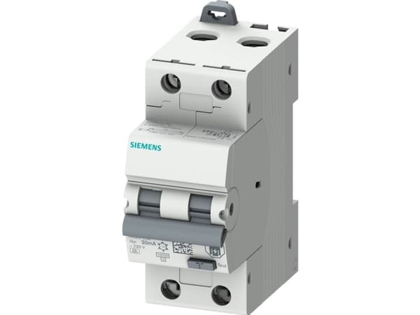 Siemens 5SU13246FP16 RCD/katkaisin Sulakkeen koko = 2 2-napainen 16 A 0,03 A