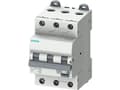 Pikkukuva 3 / 4: Siemens 5SU13367FP10 RCD/katkaisin Sulakkeen koko = 3 3-napainen 10 A 0,03 A