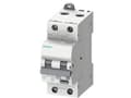 Miniatyrbild 1 av 4: Siemens 5SU13247FP25 FI-sikkerhedsafbryder/automatsikring Sikringsstørrelse = 2 2-polet 25 A 0.03 A