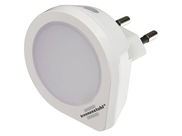 Brennenstuhl NL 01 QD - Nattlampa - LED - 0.2 W - mjukt varmt vitt ljus - 3000 K