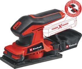 Einhell TC-OS 18/187 Li Solo, Rettsliper, Sort, Rød, Batteri, 225 mm, 161 mm, 111 mm - SOLO