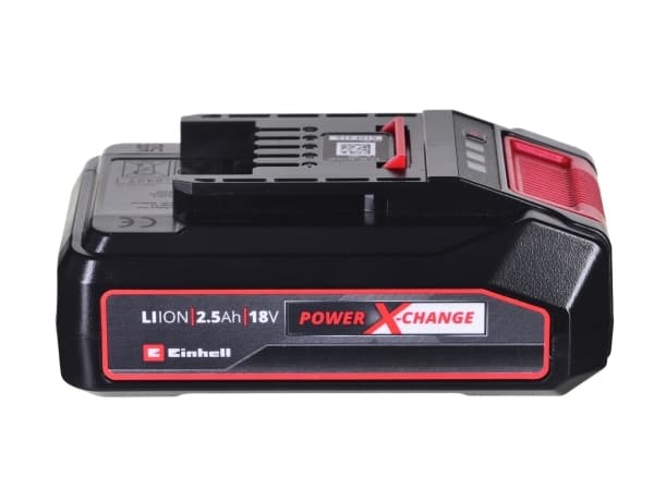 Einhell PXC-Twinpack CB, Batteri, 2,5 Ah, 18 V, Einhell, Svart, Röd, 457,2 g