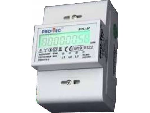 Protec Sähkömittari Pro-Tec 3F digitaalinen MID BYL-3F 0,5-10 (100) A 4200 300