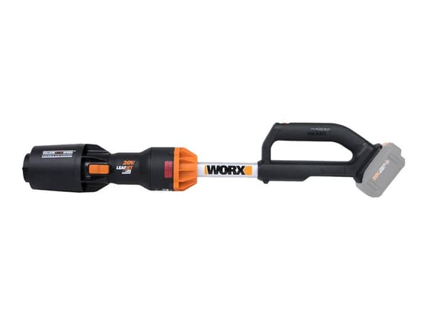 Worx LeafJet WG543E.9 - Lövblåsare - sladdlös - 20 V - inget batteri - 518/696 m³/tim. - 153/209 km/h - 1.1 kg - SOLO
