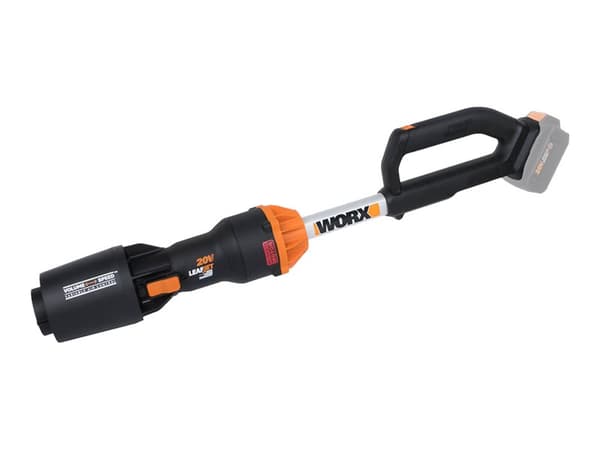 Worx LeafJet WG543E.9 - Lövblåsare - sladdlös - 20 V - inget batteri - 518/696 m³/tim. - 153/209 km/h - 1.1 kg - SOLO