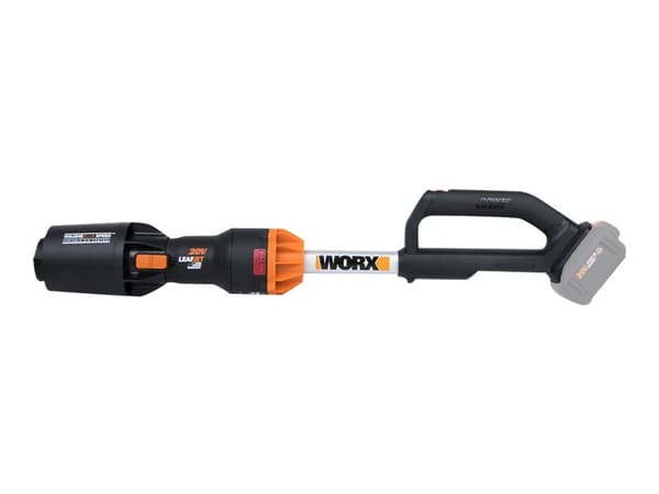 Worx LeafJet WG543E.9 - Lövblåsare - sladdlös - 20 V - inget batteri - 518/696 m³/tim. - 153/209 km/h - 1.1 kg - SOLO