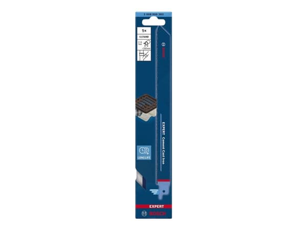 Bosch S 1750 RD, Puukkosahanterä, valurauta, Lasikuituvahvisteinen muovi, Diamond, Musta, Valkoinen, 20 cm, 1,25 mm