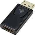 Miniatyrbild 2 av 4: Renkforce RF-4746622 HDMI / DisplayPort Adapter [1x DisplayPort hane - 1x HDMI hona] Svart