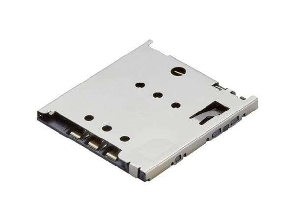 Molex 5039600696 6400 pcs 1.42mm Height micro-SIM Card Connector, 1.00mm Pitch, Push-Push, Surface Mount, Normal Mount, with Detect
