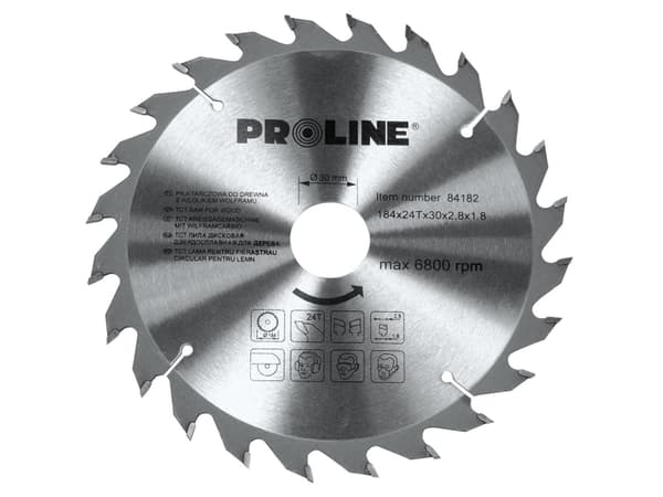 Pro-Line cirkelsåg för trä 160x20mm 36z - 84164